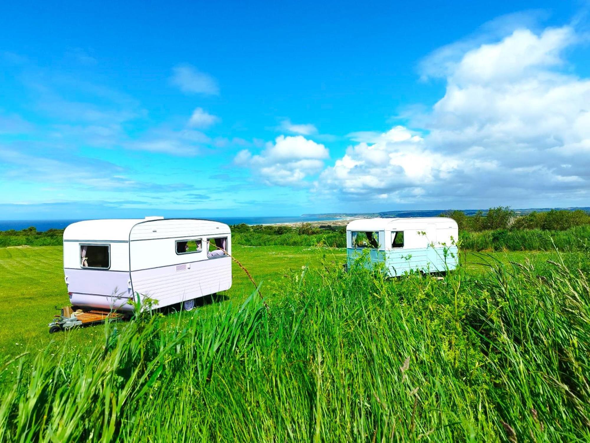 Camping Les Ronds Duval Face Aux Iles Anglo-Normandes Les Moitiers-d'Allonne Exterior foto